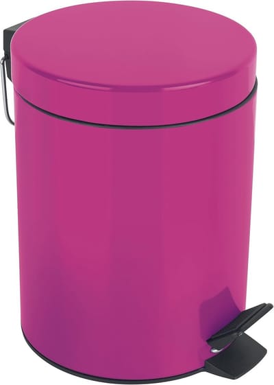 Roze Cosmetica-emmer 5L met Deksel voor Badkamer
