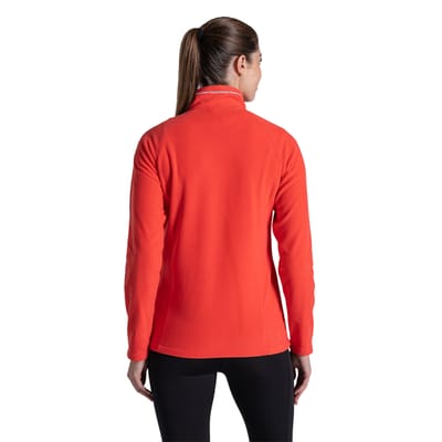 Craghoppers Dames/Dames Miska VI Half Zip Fleece (Rode Dageraad)