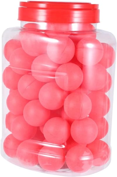 Tafeltennis ballen - Pongballen Sportballen - Training en spel - Naadloos ontwerp - 40mm - Rood