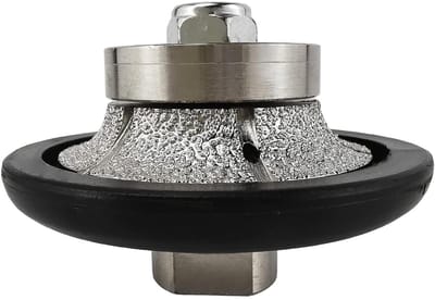 Diamant profielwiel - Diamantfrees randen - Tegels vormen - VB-technologie - B10 x 65mm - Zilverkleurig