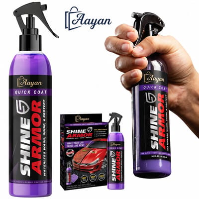 3-in-1 Keramische Spray Wax Coating voor Auto – Hydrofobe Lakbescherming en Hoogglans Autowax 230ml – Krasherstel & UV Bescherming – autowax coating – lakbescherming auto – auto polish – krasverwijderaar auto – 40134
