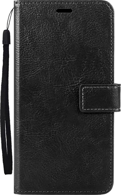 Hoes - Met Pasjeshouder - Geschikt voor Apple iPhone Air - Luxe Bookcase Portemonee - Flip Case - Kunstleer Book Case - Flipcase - Book Cover - Walletcase - PortemonneeHoes - Zwart