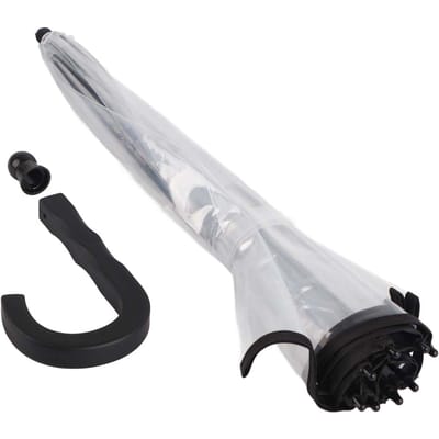 Parapluie Portable pour Animaux de Compagnie Type Assemblable Chien Chat Parapluie avec Chaîne Laisse de Traction pour Pluvieux