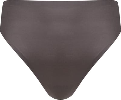 MAGIC Bodyfashion Gloss High Leg Thong - Espresso - Maat S