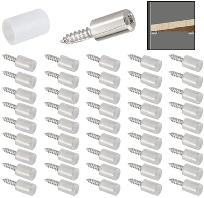 Dailygoods- Plankdrager Groot Draagvermogen - Plankdragers Staal - Plankdragers Antislip - Plankdragers 38 Stuks - Plankdrager Met Rubberen Bescherming - Plankdrager Gepolijst - Plankhouder