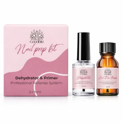 Goodbitz - Dehydrator en Primer - 2 x 15 ml - Dehydrator nagels - Primer nagels - Nagelontvetter - Nagel dehydrator - Nagel primer - Nailprep - Primer gellak