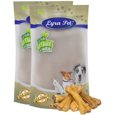20 stuks. Lyra Pet® kauwbot gevuld met pens ca. 15 cm MHD 10/2025