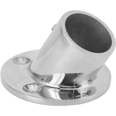 32mm1.26in Ronde Handrelingbasis 60 Graden Fitting Roestvrij Staal Marine Hardware voor Boten Jachten