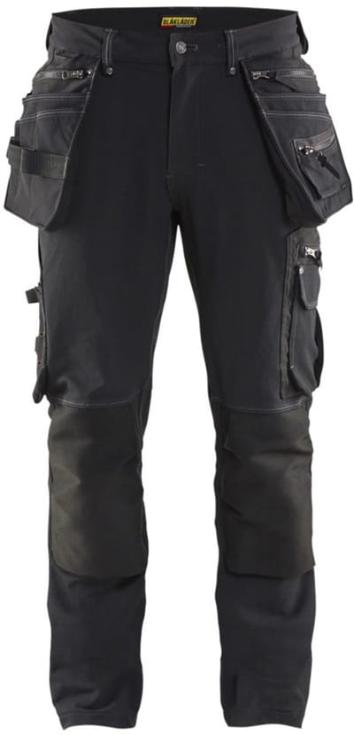 Blaklader Werkbroek met 4-weg stretch X1900 1998-1644 - Zwart - D88