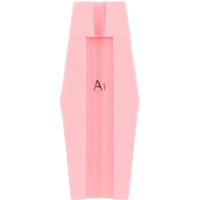 Taille-crayon à sourcils 4 en 1 Outil auxiliaire d'affûtage cosmétique des sourcils sûr et portableRose rose