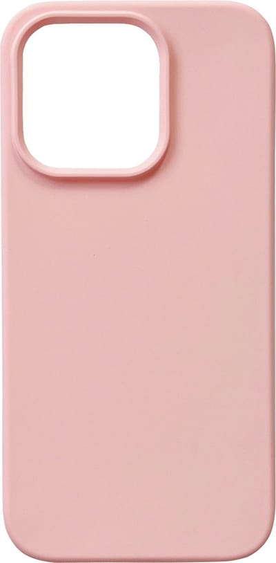 Casemania Hoesje Geschikt voor Apple iPhone 14 Pro - Roze - Extra Stevig Siliconen Back Cover
