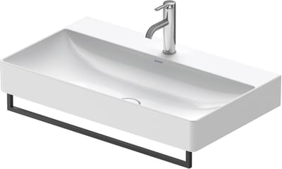 Duravit Toebehoren - Handdoekhouder, lengte 75 cm, mat zwart 0031214600