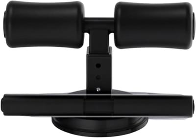 Buikspiersteun - Fitness trainer - Thuisfitness - Verstelbare hoogte - 26 cm breed - Zwart