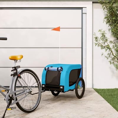 Fietsaanhanger Hond - Hondenkar Fiets - Comfortabel Reizen - Robuust IJzeren Frame - 86.5 x 59 x 10.5 cm