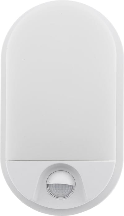 LED Buitenlamp met Bewegingssensor NIAS – Tuinverlichting 3000K – Buitenverlichting met IP54 - Muurlamp/Wandlamp 980lm – Wit