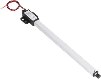 Corsa 200 mm miniatuur elektrische aandrijfaandrijving lineaire motor met automatische miniatuurtelescoopstang DC 12 V aandrijfsnelheidsbereik van de kleine krik 4 mm/s