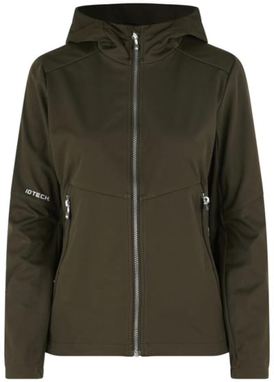 ID-Line 0837 Soft shell jacket light women OlijfgroenXS