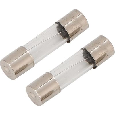 2 stuks 5x20mm Mobiliteitsscooter Zekering Oudere E-scooter Fiets Mobiliteitsscooter Accessoire gray