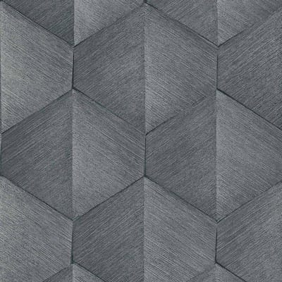 Erismann Vinylbehang 1037010.0 - Fashion for Walls 4 - Grafisch Grijs - 53cm x 10.05m