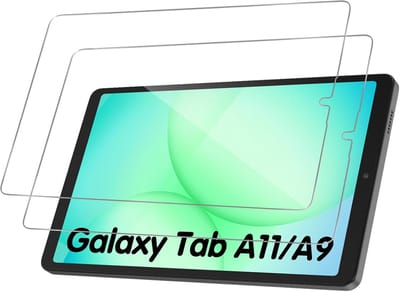Sounix Tablet Screenprotector - 2 stuks - Screenprotector geschikt voor Samsung Galaxy Tab A11 8.7" (2025) & Galaxy Tab A9 8.7" (2023) - Gehard Glas 9H - HD Transparant - Eenvoudige Installatie