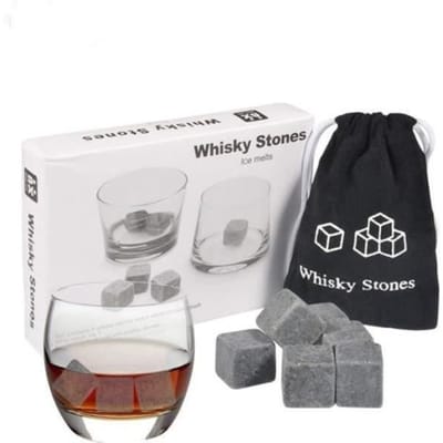 Hoge Kwaliteit Whisky Stenen Drankkoelers IJsblokjes van Steen Set van 9 stuks, Beste Cadeau