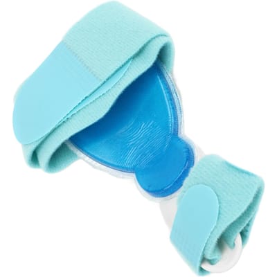 Hallux Valgus Corrector Orthopedische Hallux Valgus Spalk Verharde Gel Pakking Grote Teen Rechtzetter Dag Nacht white
