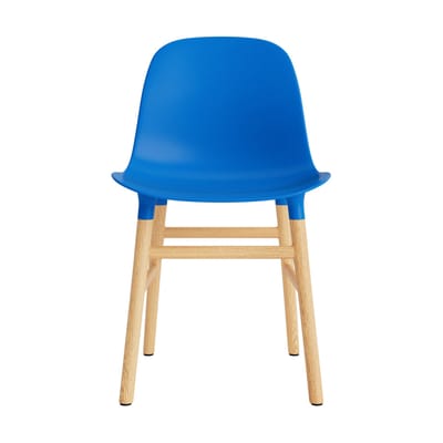 Normann Copenhagen Form stoel met houten frame - NormannCopenhagenFormBrightBlue - eiken