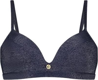 Ten Cate triangle bikini top royal blue voor Dames | Maat 70B