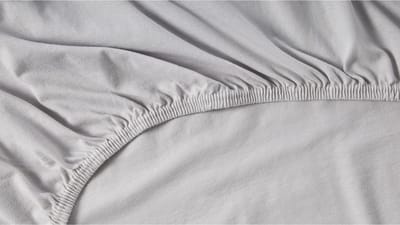 Beter Bed Select Jersey Hoeslaken - 160 x 200/210/220 cm - 100% Katoen - Matrasbeschermer - Matrashoes - Lichtgrijs