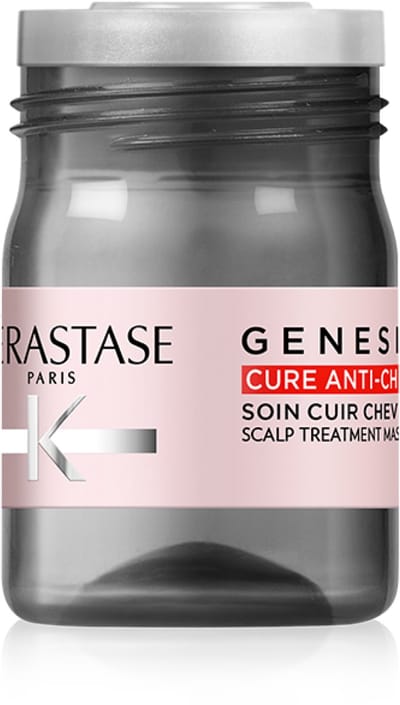 Kérastase Genesis Cure Anti-Chute - Intensieve Anti-haaruitval kuur - Behandeling verrijkt met Aminexil - Lichte formule zonder uitspoelen - Dunner wordend, broos & breekbaar haar - 10*6 ml