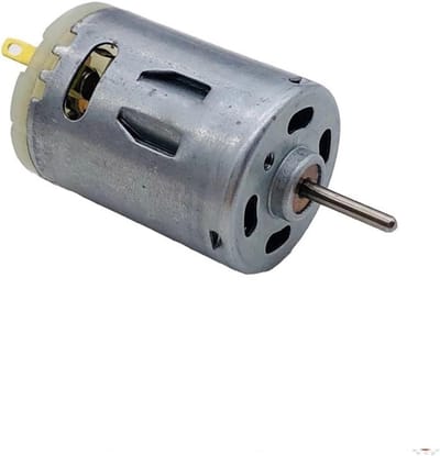 Kleine Stofzuiger Motor - DC Motor - DIY Projecten - Laag Geluidsniveau - 12-24V - Zilver