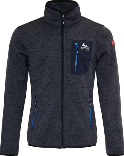 Nordberg Noa Fleece Vest - Heren - Antra Melange - Maat M