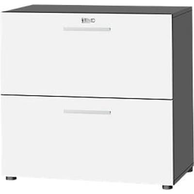 Schäfer Shop  Select Hangmappenkast SET UP, 2 hangmappenladen, afsluitbaar, B 800 x D 420 x H 744 mm,
