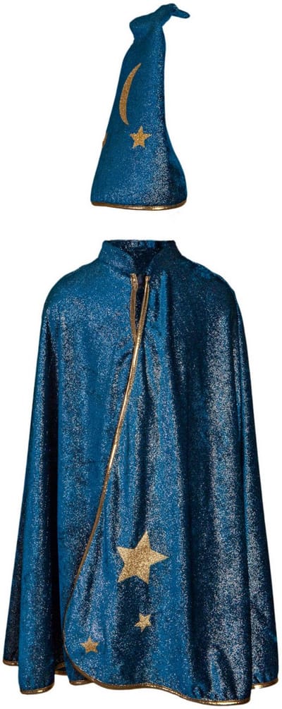 Great Pretenders Kostuum Starry Night Cape Met Hoed - Kinderen - 110/116