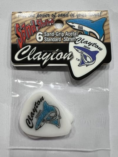Clayton - Sand Shark - plectrum - 0.50 mm - 6-pack