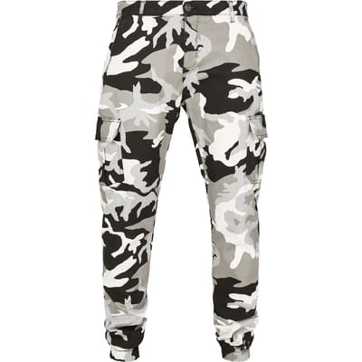 Urban Classics Camo Cargo Jogging Pants 2.0 Cargobroeken snow camo M