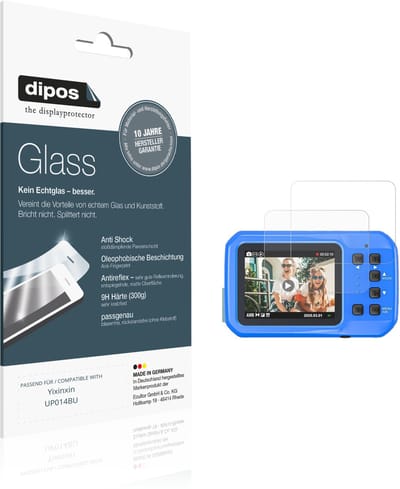 dipos – 2x Matte Pantserfolie geschikt voor Yixinxin UP014BU | 9H Screenprotector
