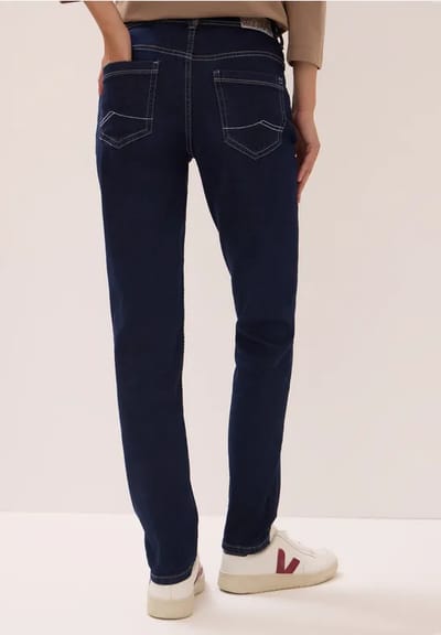 Casual fit gespoelde jeans