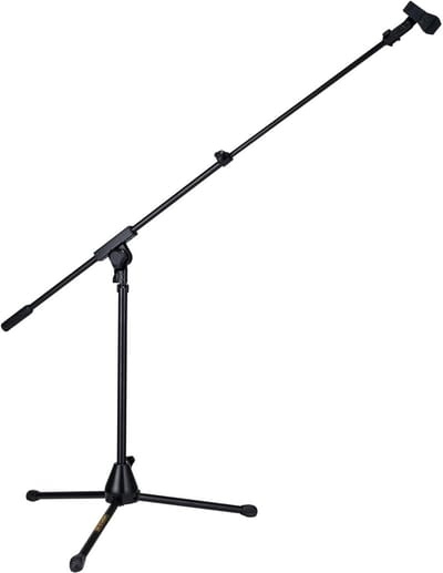 Microfoonstandaard met Lange Uitschuifbare Microfoonarm (Galgenstatief)