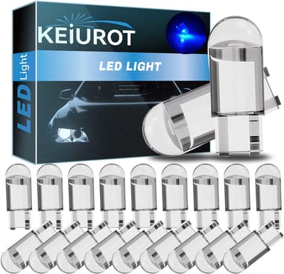 LED Lampen - Interieurverlichting - Auto Aanpassen - Energiebesparend - 20 Stuks - Blauw