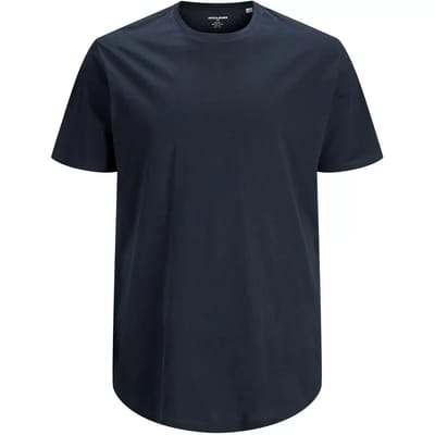 Grote maat heren T-shirt - ronde hals - Big sizes heren ondershirt korte mouwen - Donkerblauw / XXL