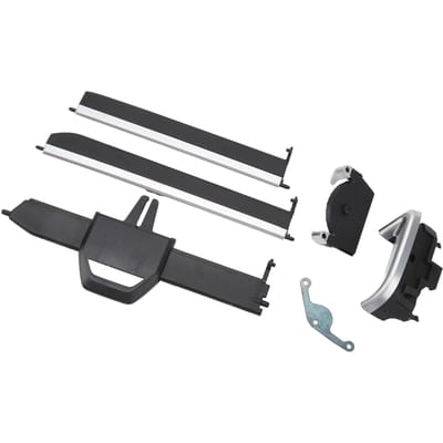 Voertuig AC Uitlaat Lipje Clip Midden Frisse Lucht Airconditioning AC Ventilatierooster Lipje Clip Sierlijst Voor X6 2020 tot 2023 Links black