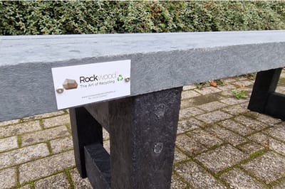 Rockwood® Zitbank Lifelong - Zwaar Kunststof (85kg) - Quartz Brown 2.40m Montage op locatie. Extra gemak en vakkundige service
