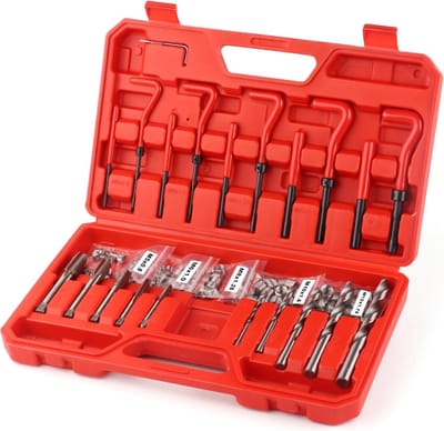 Schroefdraad Reparatie Kit - Helicoil Set - Motor Reparatie - SAE & Metrisch - M5 M6 M8 M10 M12