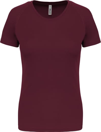 Dames-T-shirt met korte mouwen, lichtgewicht Proact Sport
