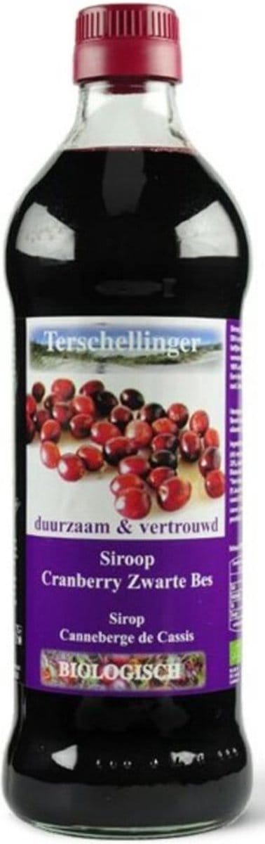 Terschellinger Cranberries Zwarte Bes 500 ml