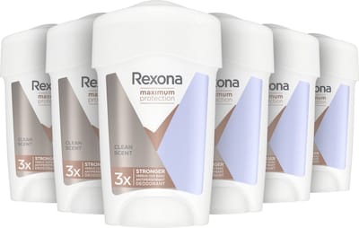 Rexona - Anti-Transpirant Deodorant Stick - Women Maximum Protection - 6 x 45 ml - Voordeelverpakking