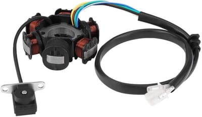 Stator voor GY6 150cc met 6 Coils - Aluminium Magneto voor Hytrack 50 en andere modellen