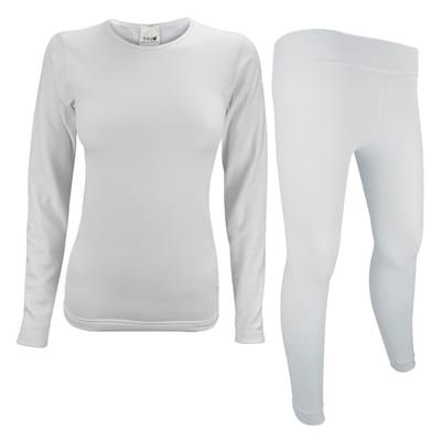 THMO - Dames thermo set lange mouw top & broek - Gezellig winterlaagje