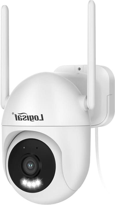 Bewakingscamera Buiten - WLAN Camera - Huis Beveiligen - 5MP Resolutie - 10x12x13 cm - Zwart